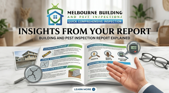 Building and Pest Inspection Report Explained (For First-Time Buyers)