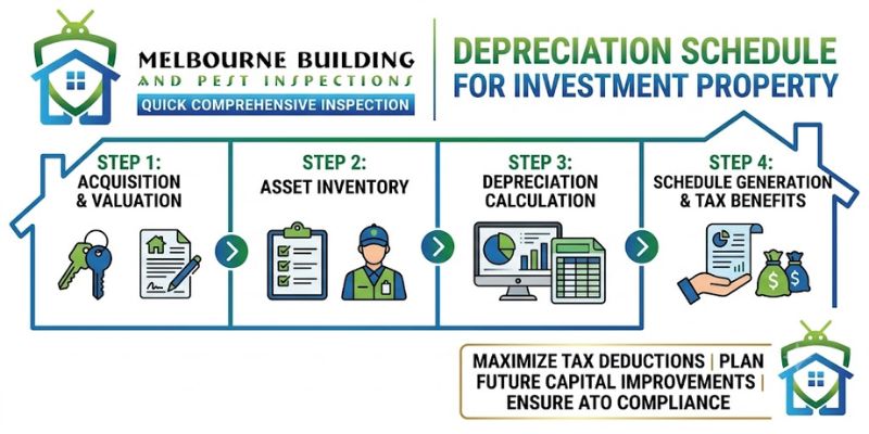 depreciation schedule for investment property in Australia